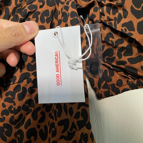 NWT Good American Leopard print dress - Picture 3 of 5